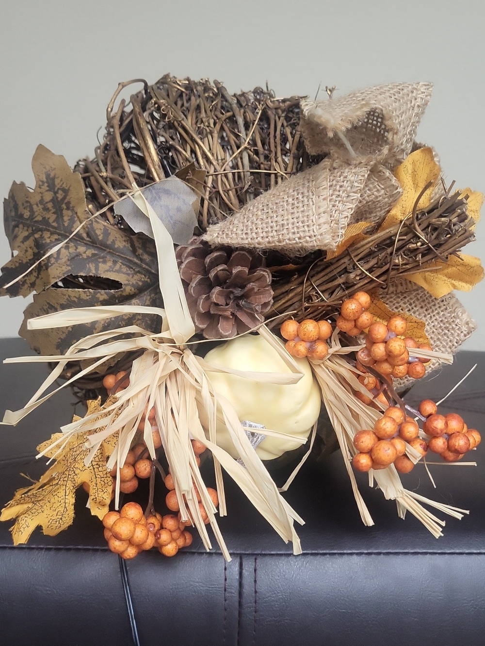 Light-up Rattan Pumpkin Decor - Picture 5 of 8